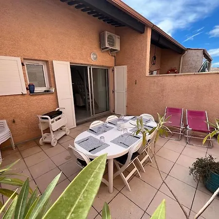 Charmant Pavillon Pour 5-6 Pers. Agde Buitenkant foto